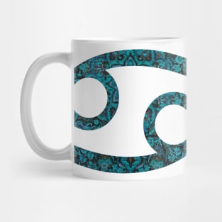 Cancer Paisley Zodiac Sign Mug